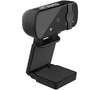 Somikon Webcam USB 4K con copertura lente, microfono integrato e autofocus