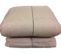 Somma 1867 Trapunta Matrimoniale Peso Invernale Puro Raso di Cotone Double-Face Art. Tea cm. 260x260 (Antico (Rosa))
