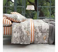 Somma Completo Lenzuolo Nara Matrimoniale 250x290 in Percalle di Cotone Deco