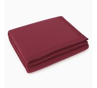 SOMMA Coperta Lana Vergine Singola Daisy Bordeaux 160x210