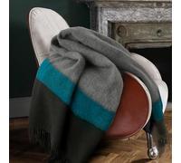 Somma Cosmo, Plaid in Lana con Frange. Disponibile in Tre Colori