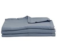 Somma ORIGAMI LIGHT, COPERTA DI LANA MERINO MATRIMONIALE CELESTE