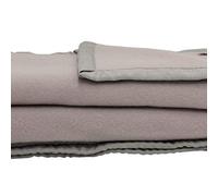 Somma - ORIGAMI LIGHT, COPERTA DI LANA UN POSTO E MEZZO 1631007 - FUMO