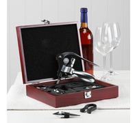 Sommelier Accessori Regalo Set 10 Pezzi Legno Cassa Apribottiglie Scatola BAR