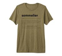 Sommelier Definizione Divertente Maglietta Premium