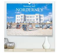 Sommer auf Norderney (hochwertiger Premium Wandkalender 2026 DIN A2 quer), Kunstdruck in Hochglanz: Die beliebte Nordsee-Insel im perfekten Licht.