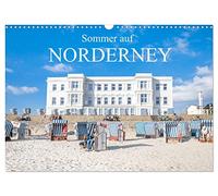 Sommer auf Norderney (Wandkalender 2026 DIN A3 quer), CALVENDO Monatskalender: Die beliebte Nordsee-Insel im perfekten Licht.