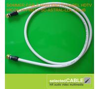 Sommer Cable 5m HDTV Cavo Sat 4fach Schermato 120dB + Hicon Connettore F HI-FM07