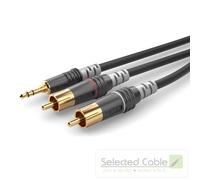 SOMMER CABLE Basic 3M Jack 3,5mm Cavo Adattatore Su Rca HBA-3SC2-0300