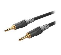 Sommer Cable Basic, cavo patch da 1,5 m, 2 x 3,5 mm, mini jack stereo a 3 poli con connettore Hicon - HBA-3S-0150