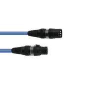 Sommer Cable Cavo DMX XLR 3 Pin 10m Blu Hicon - Alta Qualità per Illuminazione