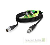Sommer Cable Cavo Microfono XLR 1m SC-Galileo 0,38mm² 3 Poli Neutrik GA1B Nero
