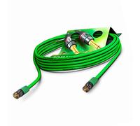 Sommer Cable Cavo patch video 6G SDI UHD HD-SDI (HDTV) SC Vector 0.8/3.7 verde, 1 cavo video da 0,80 mm², connettore BNC NEUTRIK rearTWIST - VTGX-0150-GN-GN
