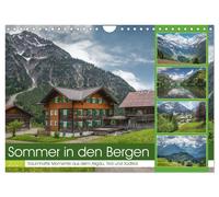 Sommer in den Bergen (Wandkalender 2027 DIN A4 quer), CALVENDO Monatskalender