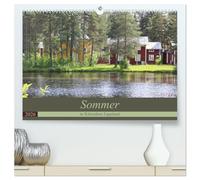 Sommer in Schwedens Lappland (hochwertiger Premium Wandkalender 2026 DIN A2 quer), Kunstdruck in Hochglanz: Im schwedischen Teil Lapplands, auch Sàpmi genannt, gibt es keinen Platzmangel