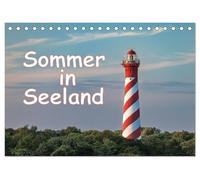 Sommer in Seeland (Tischkalender 2026 DIN A5 quer), CALVENDO Monatskalender: Eine Tour durch die beliebte Urlaubsregion im Maas-Schelde-Delta
