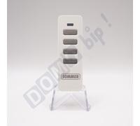 Sommer Pearl Vibe 4019V021 868 MHz Somloq2 telecomando bianco/argento
