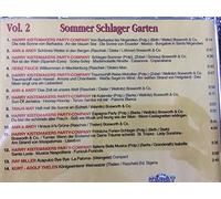 Sommer Schlager Garten CD 2 - Var