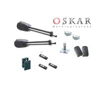 Sommer Twist 350 - Disco Rotante Cancello 2-flüglig - Set con 3 Handsender Pearl