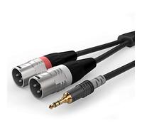 SommerCable HBA-3SM2-0150 - Cavo adattatore audio [1 connettore XLR a 3 poli, 1 connettore jack da 3,5 mm] 1.