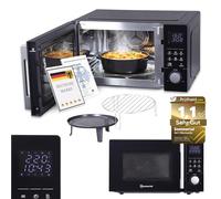Sommertal Microonde 4 in 1 MW2200 25L - Touch, grill, aria calda, 8 programmi, timer da 99 minuti, sicurezza per bambini, avvio rapido, ruggine, padella per crisp