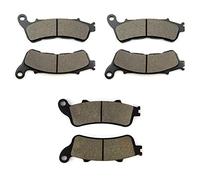 SOMMET Pastiglie freno Anteriori + Posteriore per Honda VFR 800 / VFR 800 A Interceptor (ABS) (2006-2013)