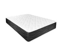 Somnia Descanso - Materasso viscoelastico Bombay reversibile, ergonomico, comfort e durezza ottimali, spessore 25 cm, antiacaro, antibatterico e ipoallergenico, 150 x 180 cm