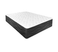 Somnia Descanso - Materasso viscoelastico Bombay reversibile, ergonomico, comfort e durezza ottimali, spessore 30 cm, antiacaro, antibatterico e ipoallergenico, 80 x 180 cm