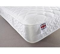 Somnior Beds Sonno Maker Materasso a Molle, Memory Foam, Bianco, Piccolo Doppio