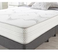 Somnior Beds Tencel Materasso Arrotolato, Memory Foam, Doppio