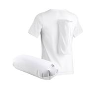 somnipax Comfort T-shirt anti-russamento con cuscino ad aria, per uomo [L]