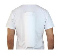 SomnoShirt Camicia anti-russamento per prevenire la situazione in sonno - Flex Point Set con punta ABC per dormire Grande / 52 Bianco
