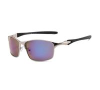 SOMOC Occhiali da Sole da Uomo Donna Polarizzati, 100% Protezione UV400 per Guidare la Pesca, Al-Mg Specchio Cardini a Molla, occhiali da sole da guida moda SP9347, C4