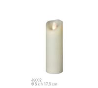 Sompex 48002 Candela Multi LED in Vera Cera AA Avorio Ø5 x H17,5cm Timer