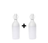 Sompex ELO Baby Lampada Ricaricabile Luce da Esterno Bianco 2Pz