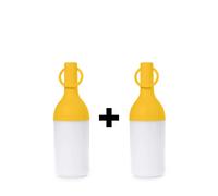 Sompex ELO Baby Lampada Ricaricabile Luce da Esterno Giallo 2Pz