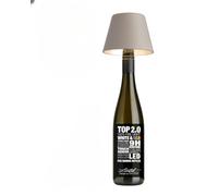 sompex Lampada decorativa per interni ed esterni, alimentata a batteria, TOP 2.0, sabbia