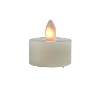 Sompex Shine LED Candela Teelicht 4 Pezzi Telecomando Multi LED Cera Vera