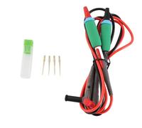 Son di prova multimetro ago in rame slittano slittamento silicone pinte di prova elettrica universale 20A 1000V per test elettrici e progetti fai - -te confezione re nera 2 con