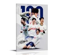 Son Heung-min - Poster artistico per la casa, decorazione d'interni, dipinto a olio, su tela, 20 x 30 cm