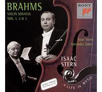 Alexander Zakin Brahms: Violin Sonatas Nos. 1 - 3 Isaac Stern - A Life in M (CD)