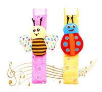 sonagli - Polso ripieno di Cotone E Peluche Set Giocattoli Amico, Vestiti Piedi, Gamba E Caviglia, Piede Sensoriali Morbidi | Compleanno Sviluppo Fe