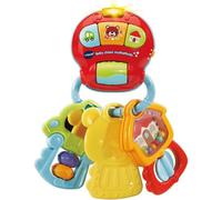 VTech Le Mie Prime Chiavi 3 in 1, Sonaglino Interattivo con Sensore Movimento, Sonaglio Neonato con Pulsante Luminoso, Gioco Neonato con Melodie e Frasi, Lingua Italiana, Batterie Incluse, 0-36 Mesi