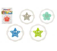Sonaglino per bambini a forma di stella o fiorellino