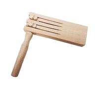 Sonaglio A Scatto In Legno,Sonaglio Girevole In Legno - Sonaglio Tradizionale Messicano Per Danze Nuziali E Giocattoli Sonori Rotanti