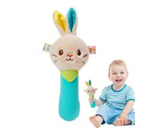 Sonaglio: giocattoli per lo sviluppo con impugnatura per la mano, sonaglio a forma di animale dei cartoni animati, giocattolo educativo sensoriale precoce per bambini di 3-5 anni, per ragazzi