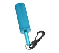 Sonaglio in alluminio con sfera interna in acciaio per comunicazione subacquea udibile e compagno durante le immersioni (blu)
