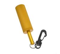 Sonaglio in alluminio con sfera interna in acciaio per comunicazione subacquea udibile e compagno durante le immersioni (giallo)