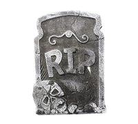 Sonaglio neonato 1 pezzo di schiuma di Halloween RIP lapidi di Halloween decorazioni per la casa prato decorazioni penna magica con inchiostro invisibile (B, taglia unica)
