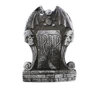 Sonaglio neonato 1 pezzo di schiuma di Halloween RIP lapidi Halloween decorazioni per la casa prato decorazioni penna magica con inchiostro invisibile (C, taglia unica)